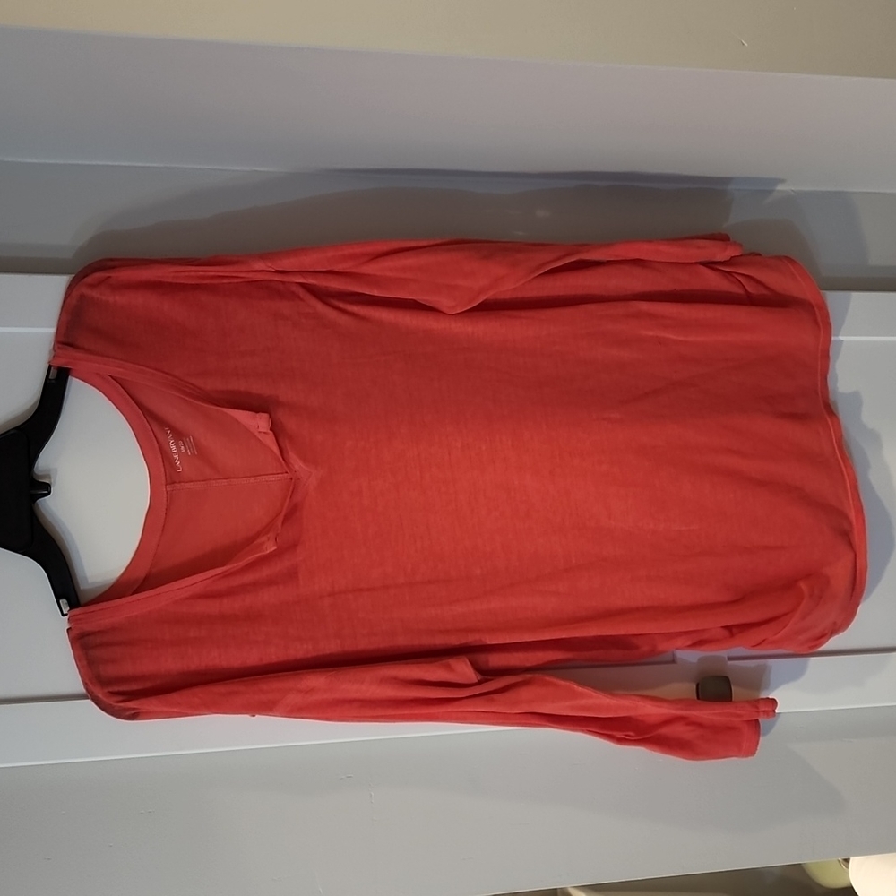 Lane Bryant, Pink, long sleeve Top. 18/20
